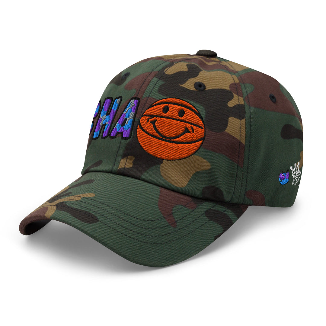 The City Collection CHA Basketball Camo Patched Hat