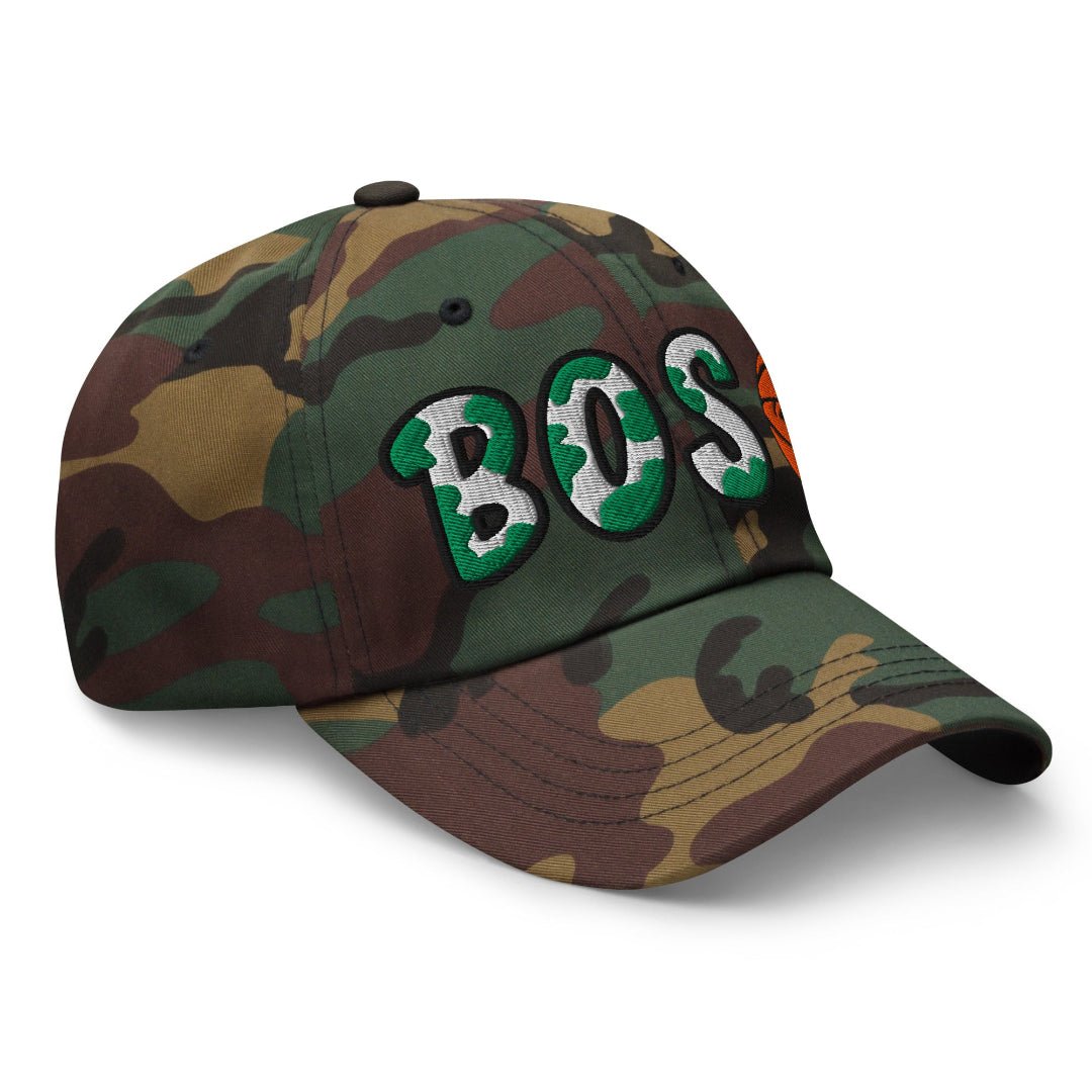 The City Collection BOS Camo Basketball Patched Hat