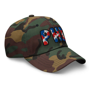 The City Collection PHI Basketball Camo Patched Hat - Rebel P Customs