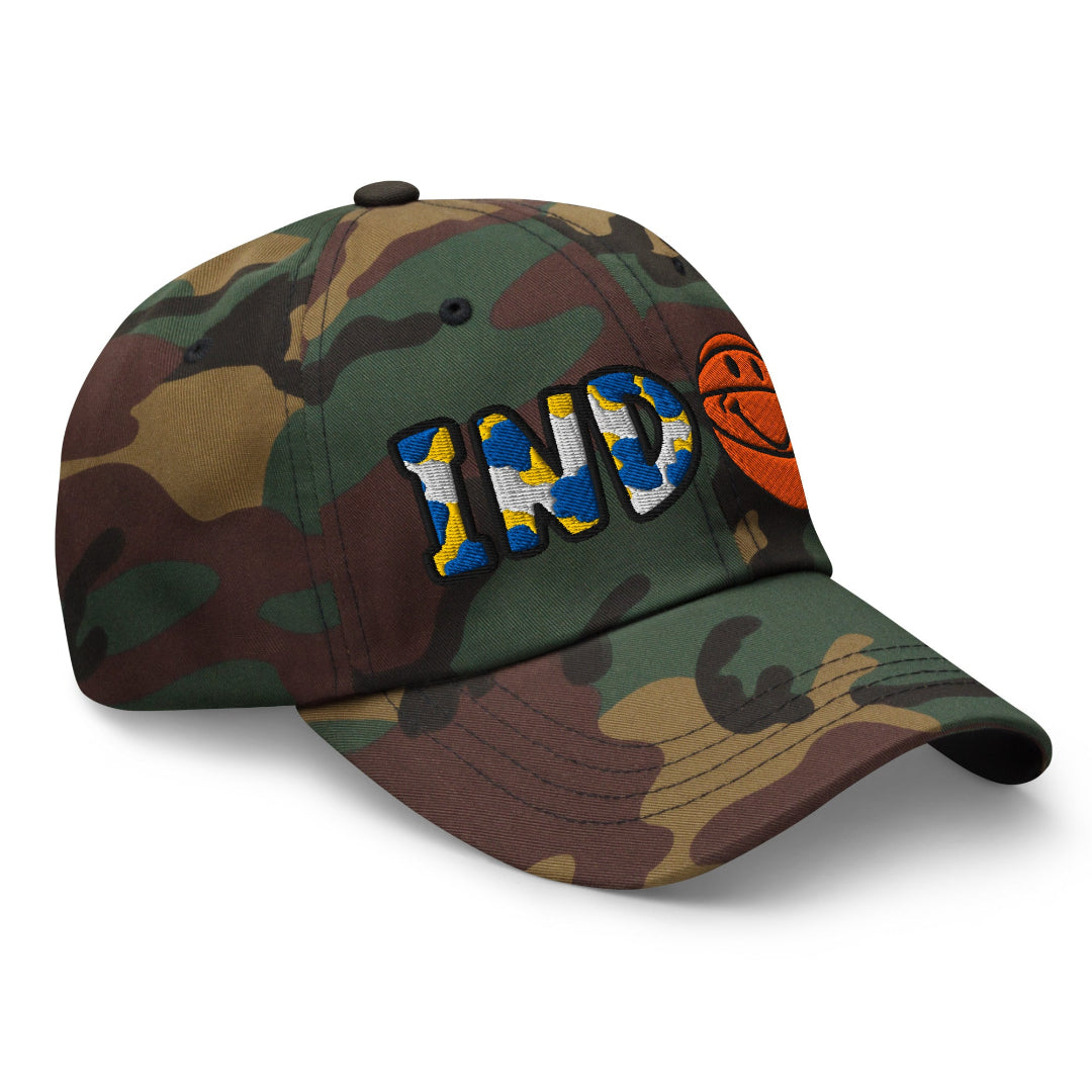 The City Collection IND Basketball Camo Patched Hat