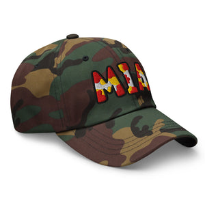 The City Collection MIA Basketball Camo Patched Hat - Rebel P Customs