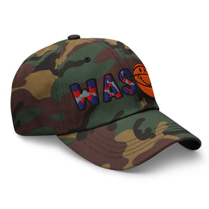 The City Collection WAS Camo Basketball Patched Hat - Rebel P Customs 