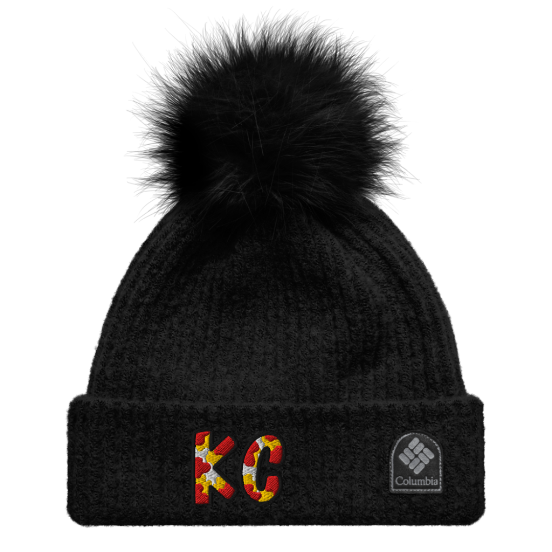 The City Collection KC Football Patched Beanie