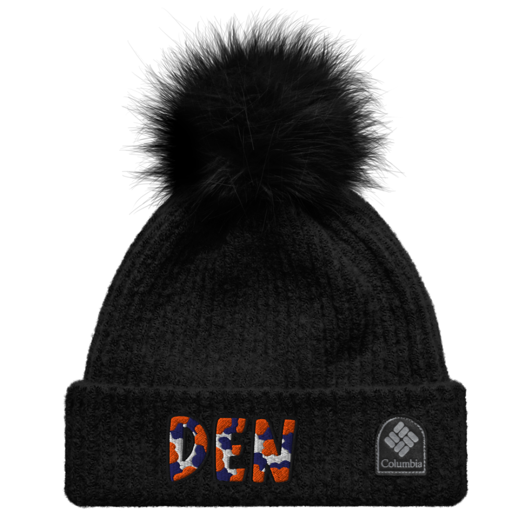 The City Collection DEN Football Patched Beanie