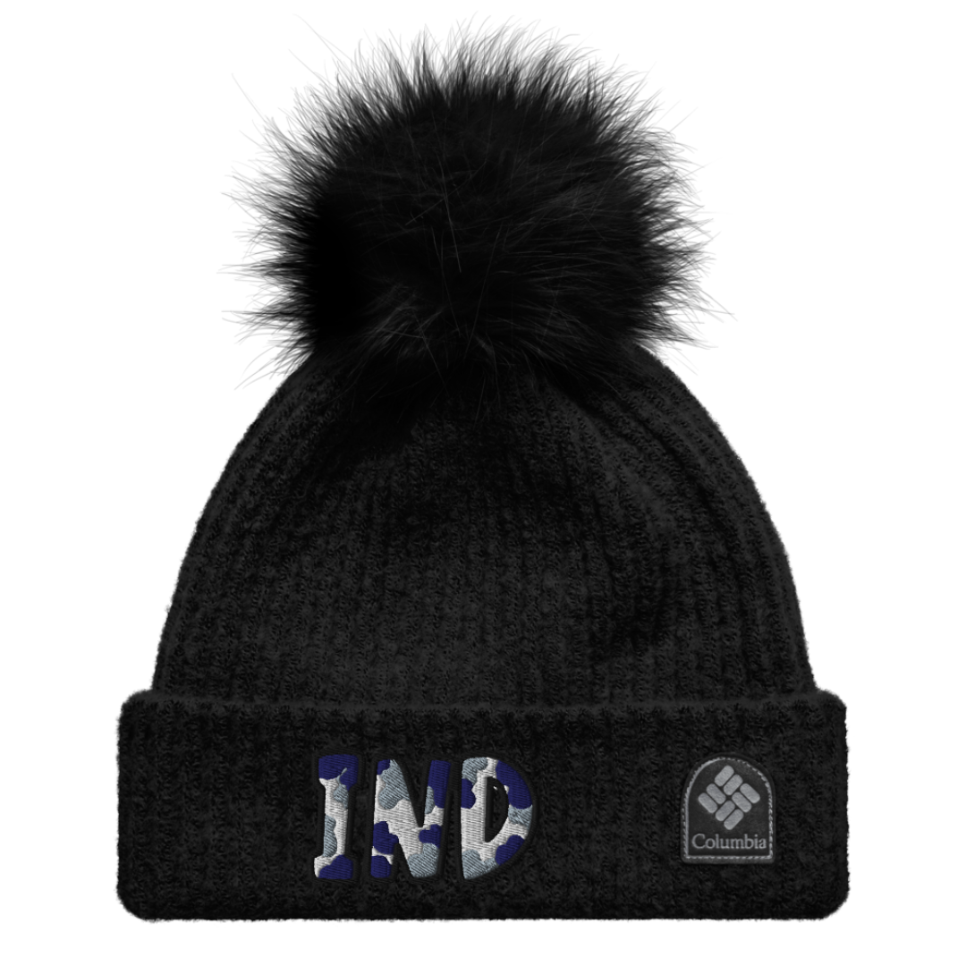 The City Collection IND Football Patched Beanie