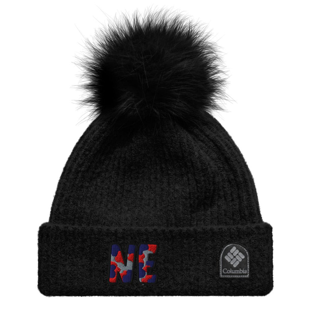 The City Collection NE Football Patched Beanie