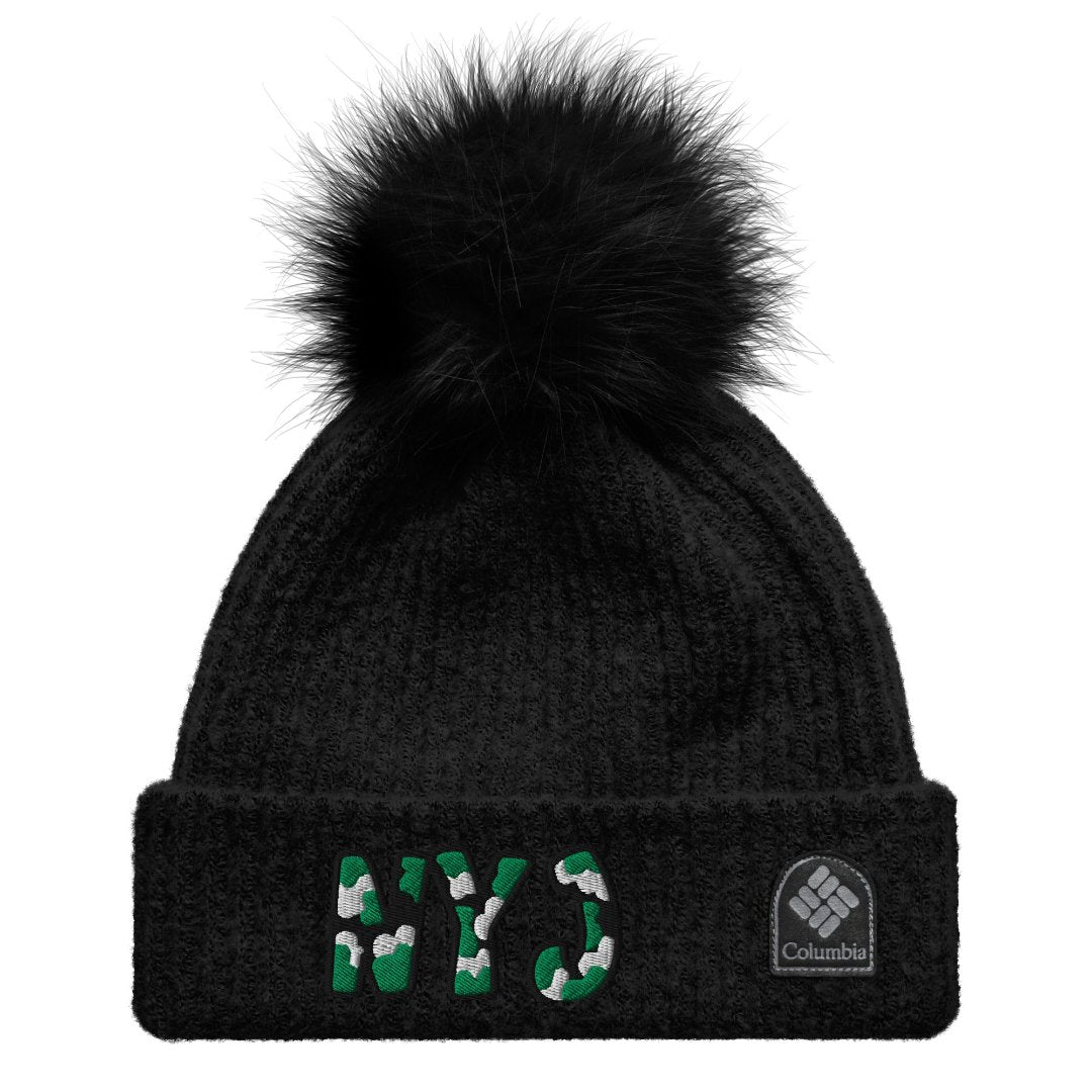 The City Collection NYJ Football Patched Beanie