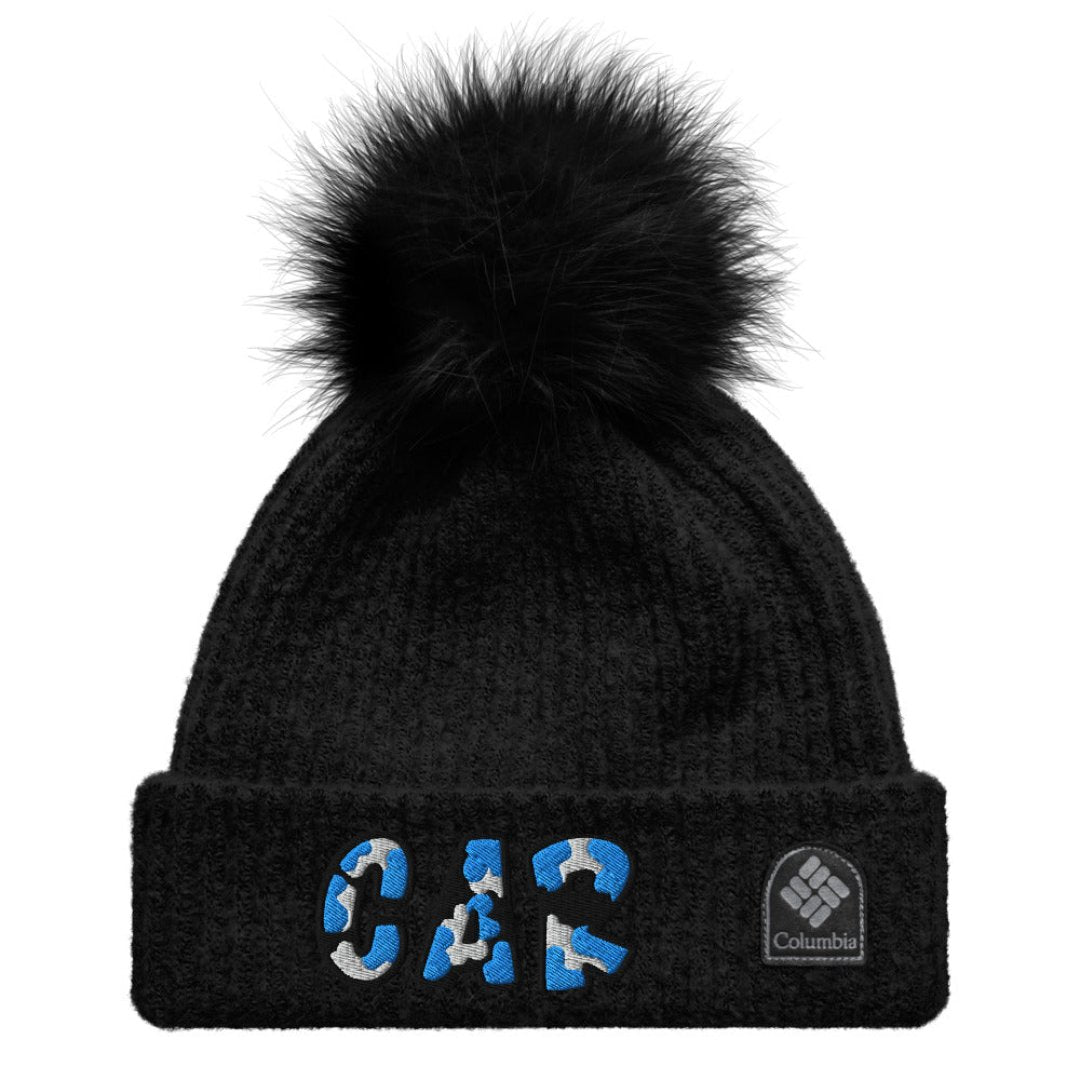 The City Collection CAR Football Patched Beanie