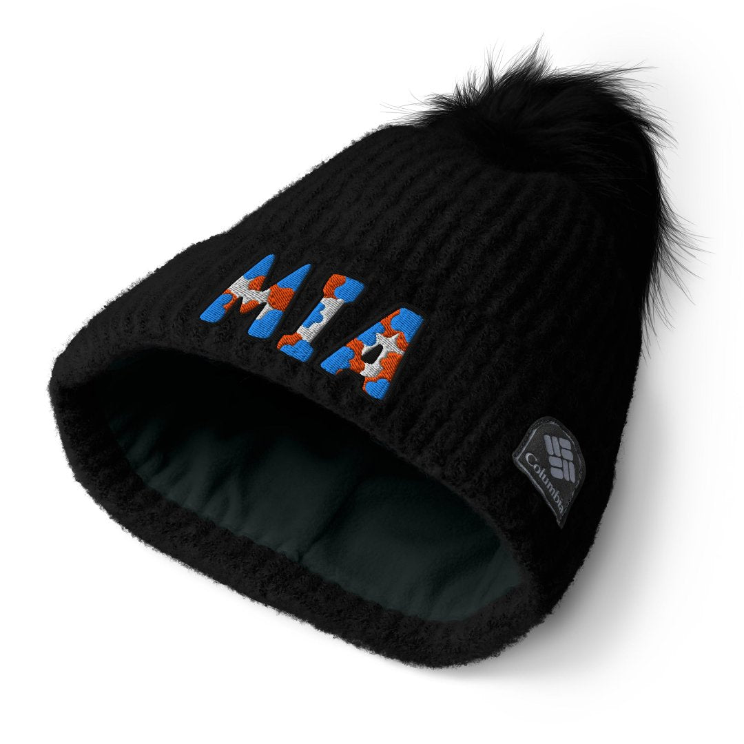 The City Collection MIA Football Patched Beanie