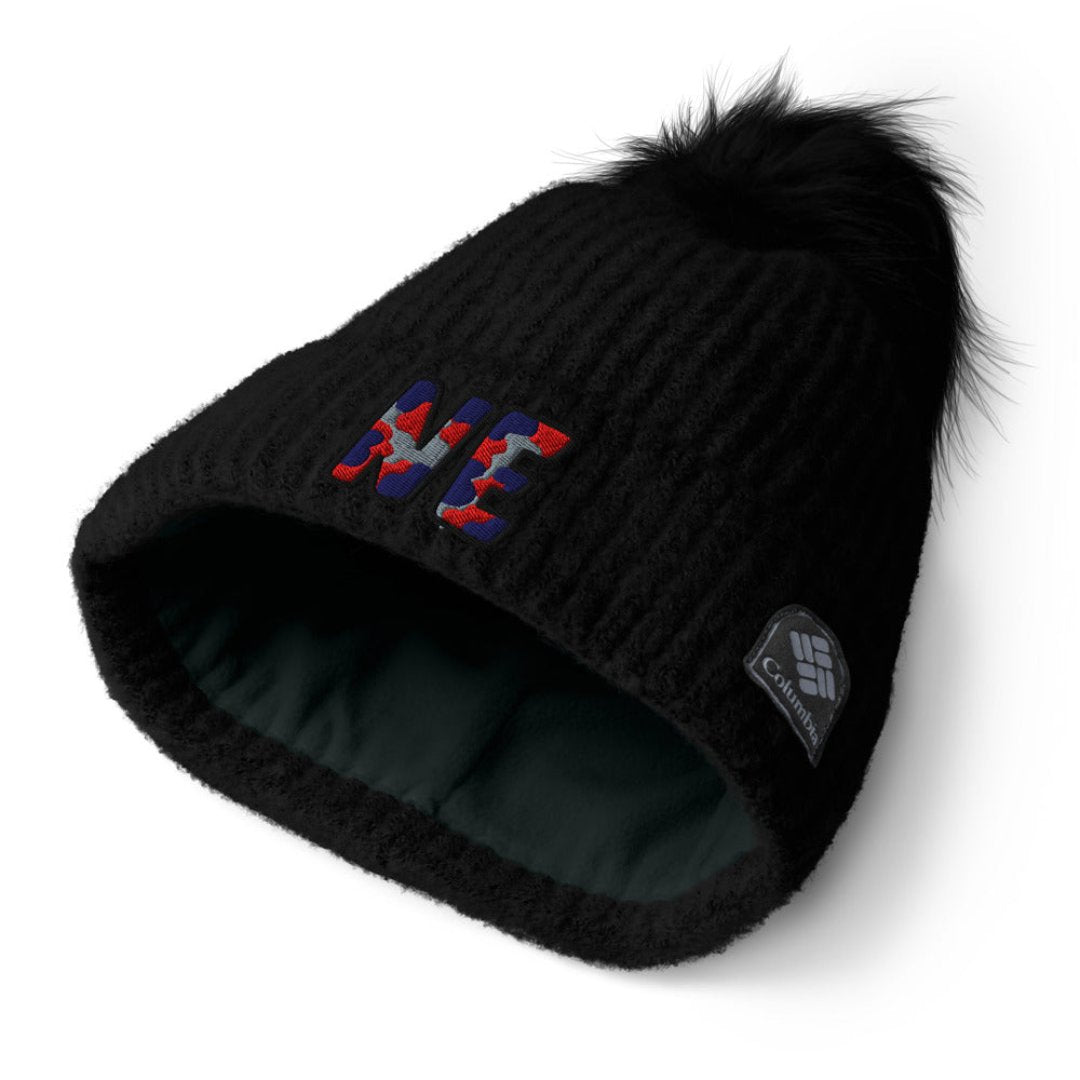 The City Collection NE Football Patched Beanie