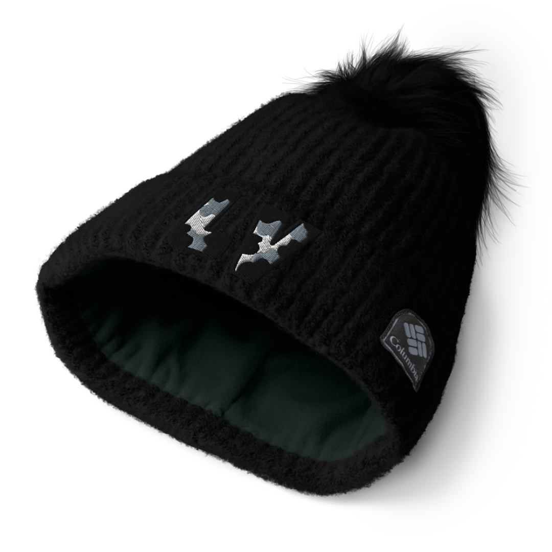 The City Collection LV Football Patched Beanie