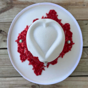 Custom Red Crystal Applique Fedora Hat - Rebel P Customs