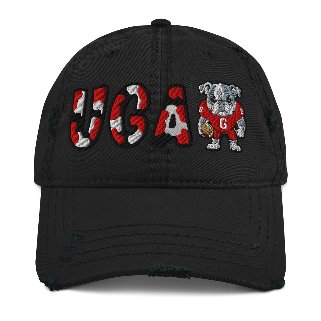 The City Collection UGA Bulldog Patched Hat - Rebel P Customs