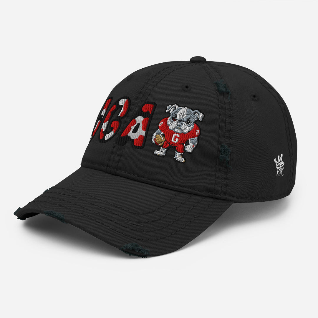 The City Collection UGA Bulldog Patched Hat - Rebel P Customs