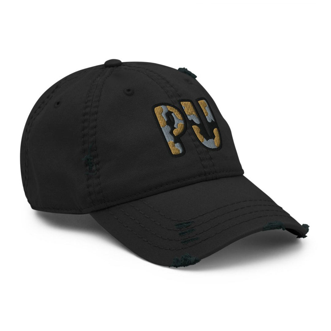 The City Collection PU Patched Hat