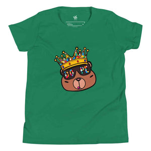 Dope Bear Unisex Youth T-Shirt - Rebel P Customs