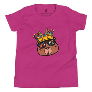 Dope Bear Unisex Youth T-Shirt - Rebel P Customs