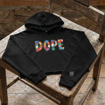 Dope Cropped Hoodie - Rebel P Customs
