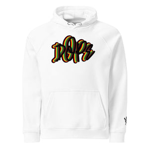 Dope Graffiti Unisex Eco Raglan Hoodie - Rebel P Customs