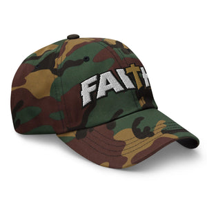 Faith Camo Patched Hat - Rebel P Customs