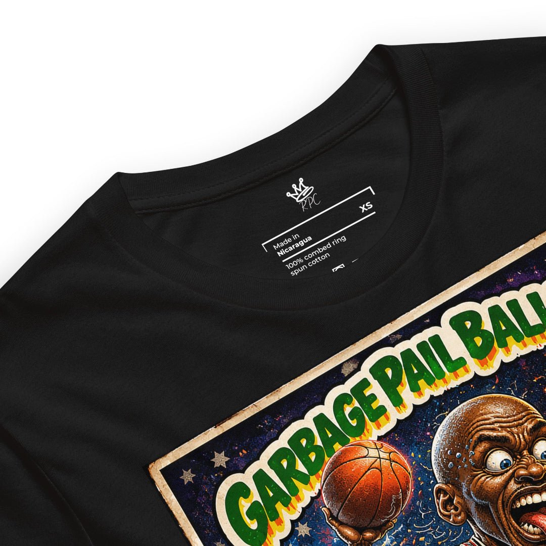 Detailed View of Vintage Hardwood Classics Air Terror vintage basketball graphic t-shirt - Rebel P Customs