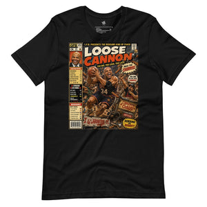 Wrinkled View Garbage Pail Ballers™ “Loose Cannon” Vintage Hardwood Unisex T-Shirt - Rebel P Customs