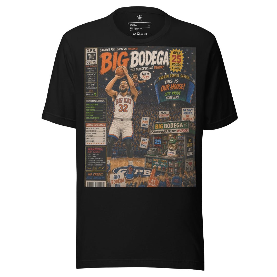 Garbage Pail Ballers The Big Bodega vintage basketball graphic t-shirt
