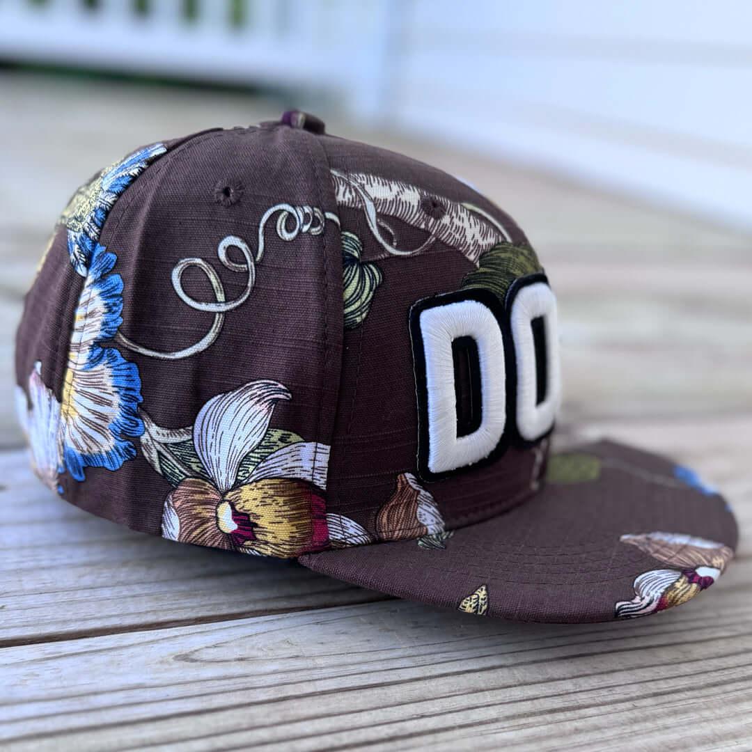 Glow In The Dark Dope High Crown Snapback Patched Hat - Rebel P Customs