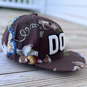 Glow In The Dark Dope High Crown Snapback Patched Hat - Rebel P Customs