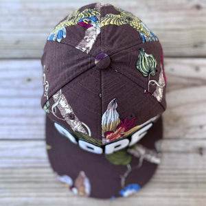 Glow In The Dark Dope High Crown Snapback Patched Hat - Rebel P Customs