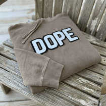 Glow In The Dark Dope Patched Unisex Hoodie - Rebel P Customs
