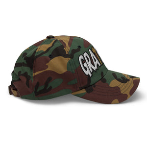 Grateful Camo Patched Hat - Rebel P Customs
