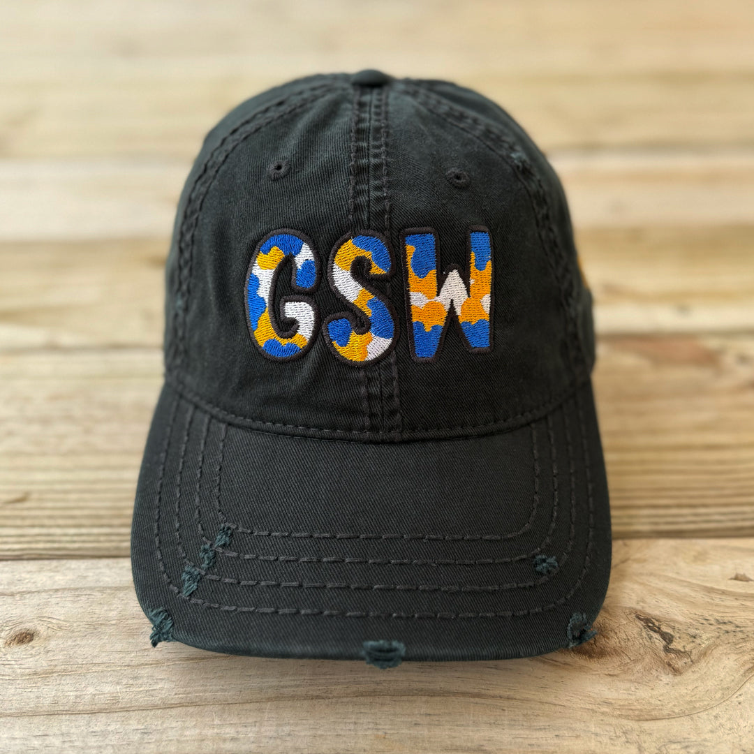 The City Collection GSW Basketball Patched Hat