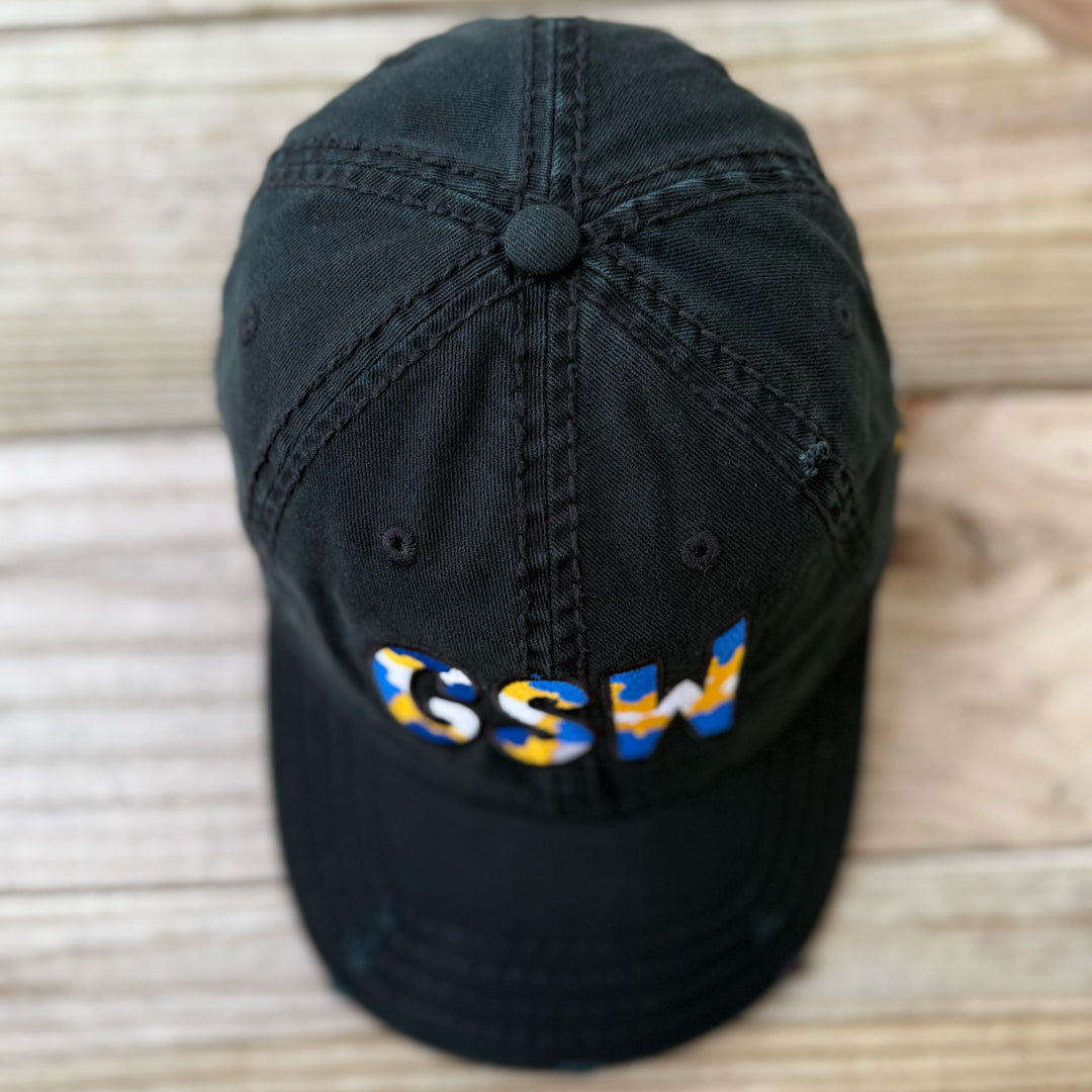 The City Collection GSW Basketball Patched Hat