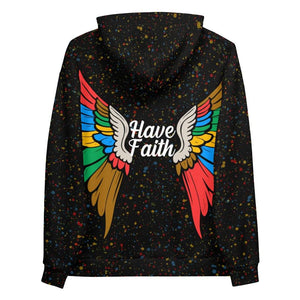 Have Faith Unisex Hoodie (Black) - Rebel P Customs