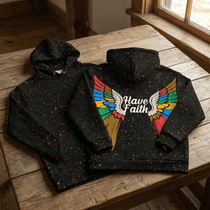 Have Faith Unisex Hoodie (Black) - Rebel P Customs