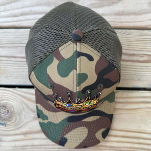 It Was All A Dream Camo Patched Hat - Rebel P Customs