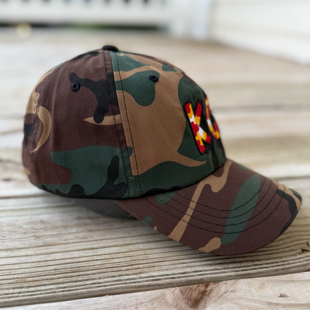 The City Collection KC Football Camo Patched Hat