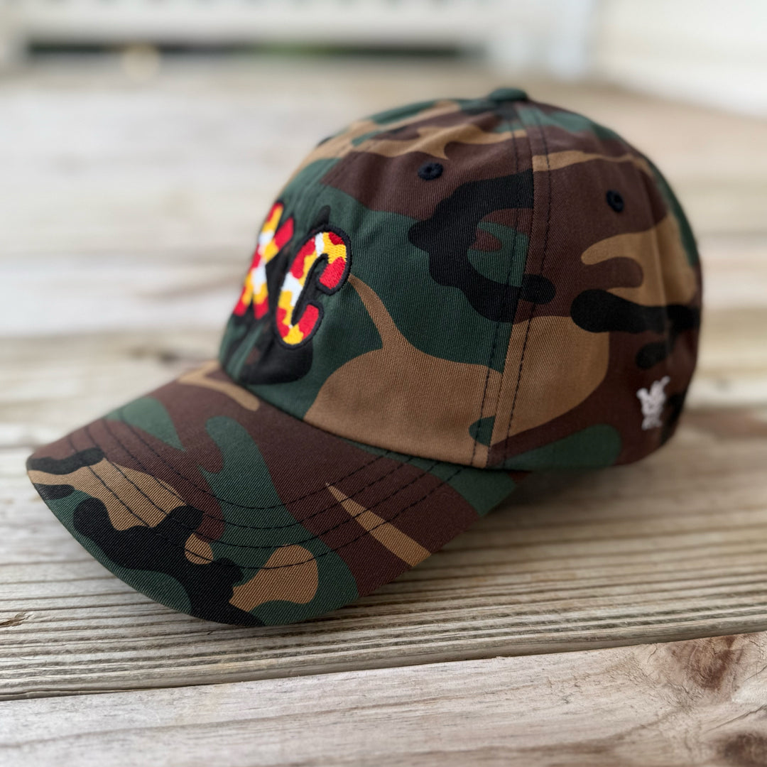 The City Collection KC Football Camo Patched Hat