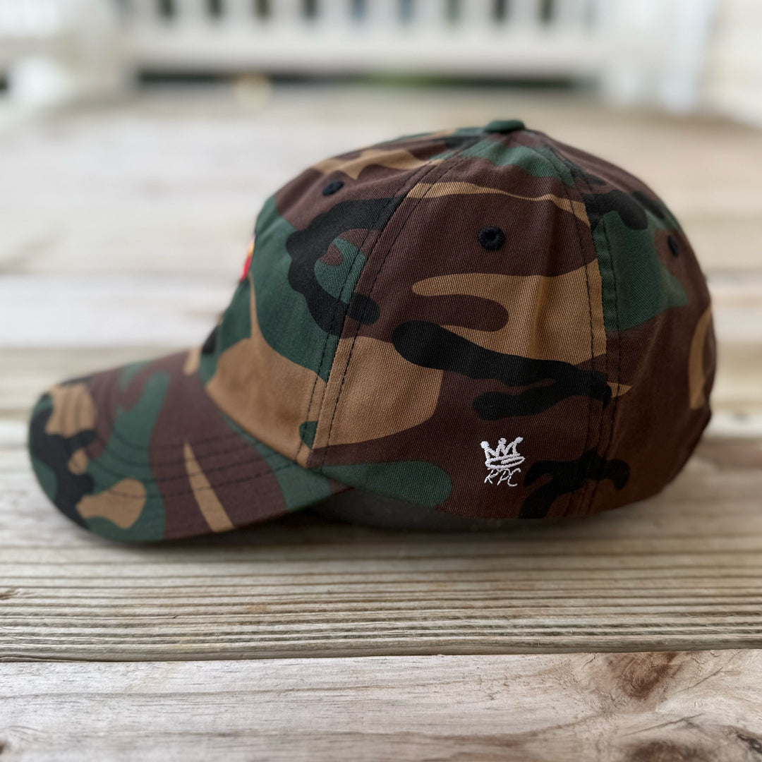 The City Collection KC Football Camo Patched Hat