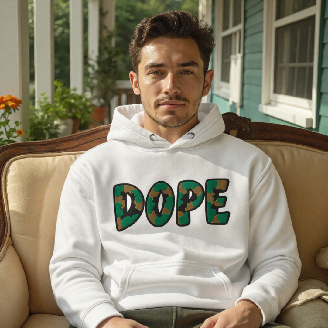 Dope Fatigues Patched Unisex Hoodie