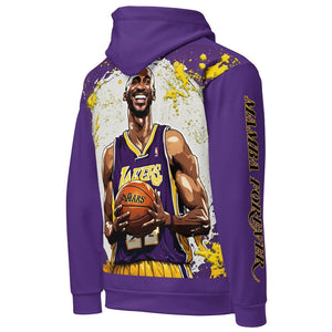 Mamba Forever All Over Print Unisex Pullover Hoodie - Rebel P Customs