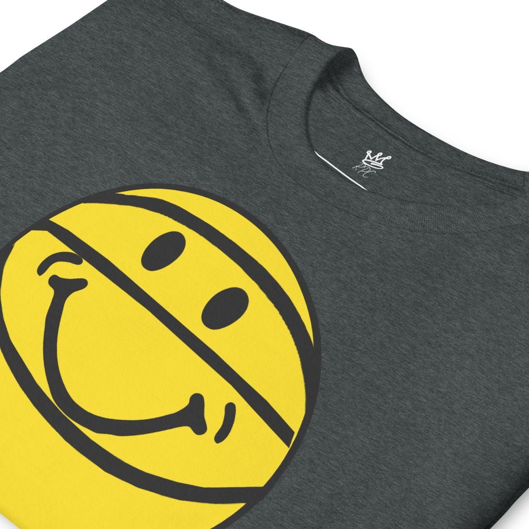 Peace Love Basketball Unisex Tri - Blend Crew Tee - Rebel P Customs