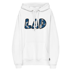 The City Collection LAD Baseball Patched Unisex Hoodie - Rebel P Customs