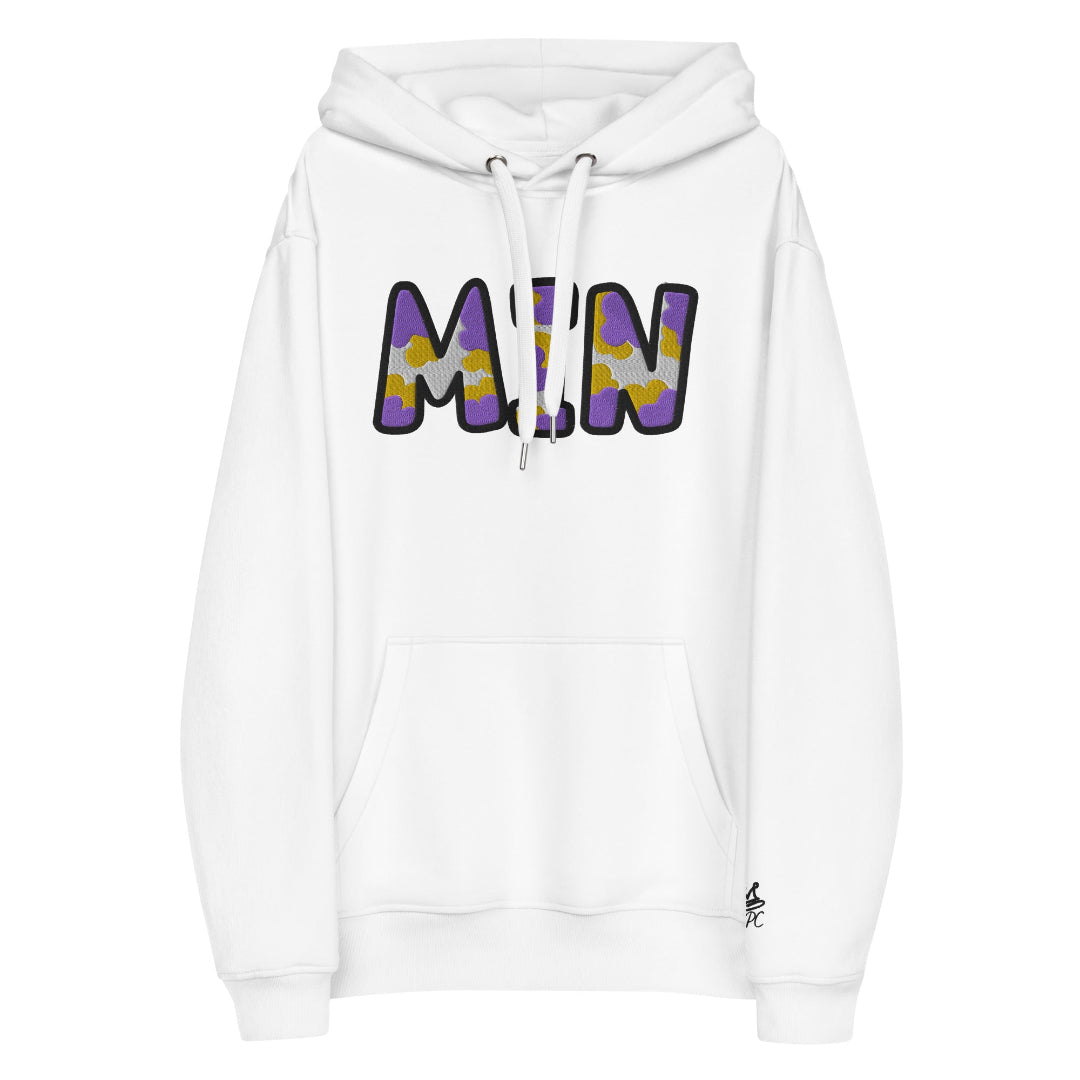 The City Collection MIN Football Patched Unisex Hoodie - Rebel P Customs