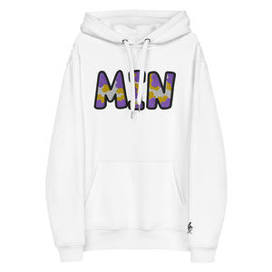 The City Collection MIN Football Patched Unisex Hoodie - Rebel P Customs