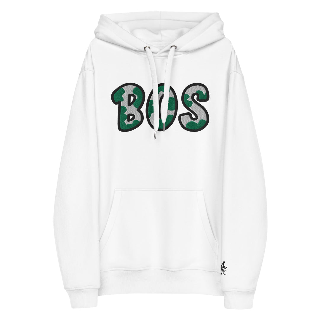 The City Collection BOS Basketball Patched Unisex Hoodie - Rebel P Customs