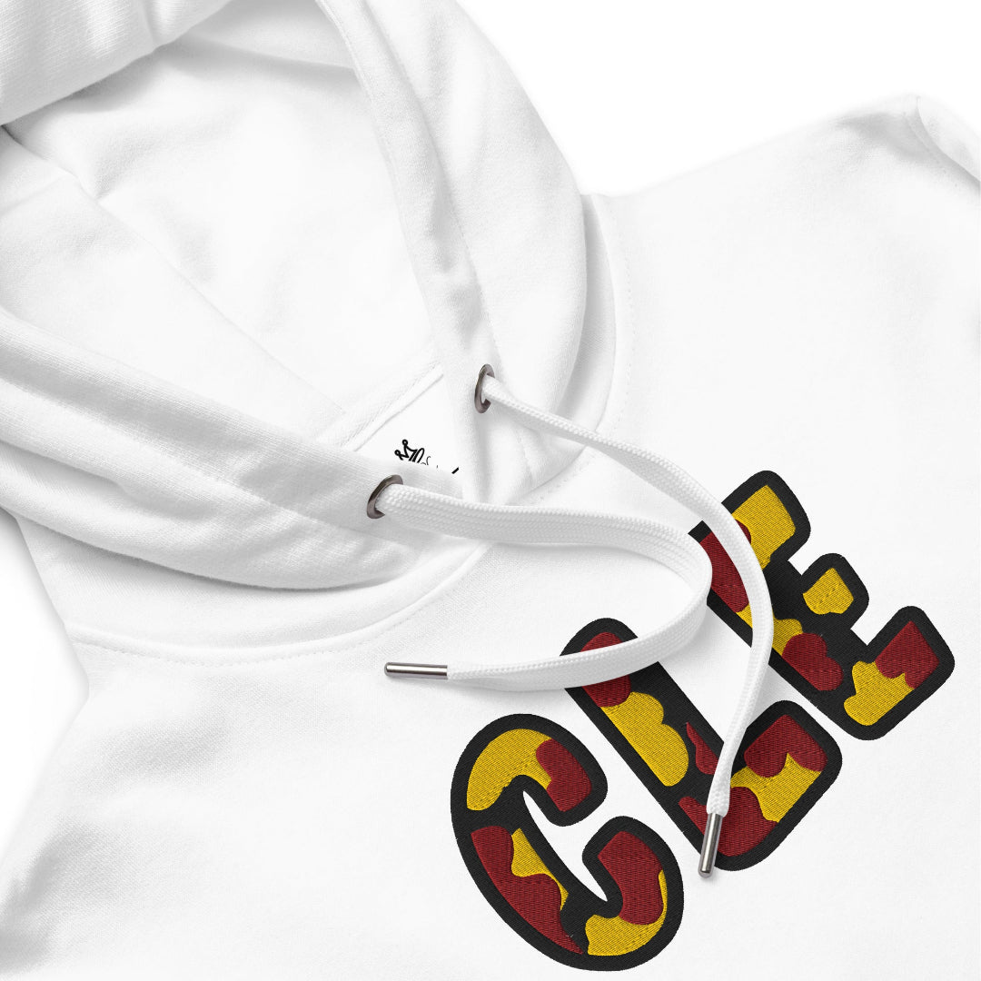 The City Collection CLE Basketball Patched Unisex Hoodie - Rebel P Customs