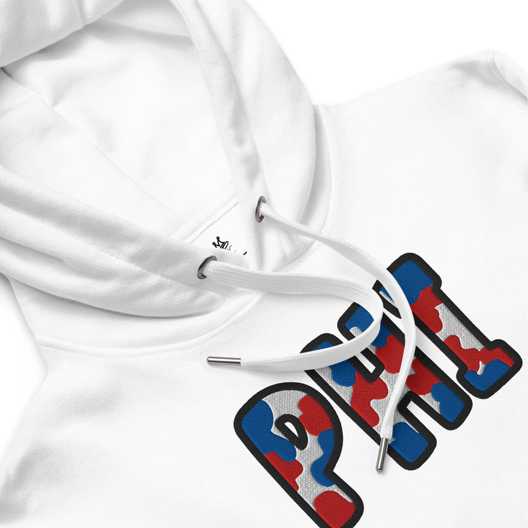 The City Collection PHI Basketball Patched Unisex Hoodie - Rebel P Customs