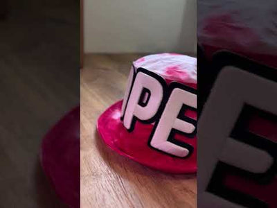 Rebel P Customs tie dye dope bucket hat